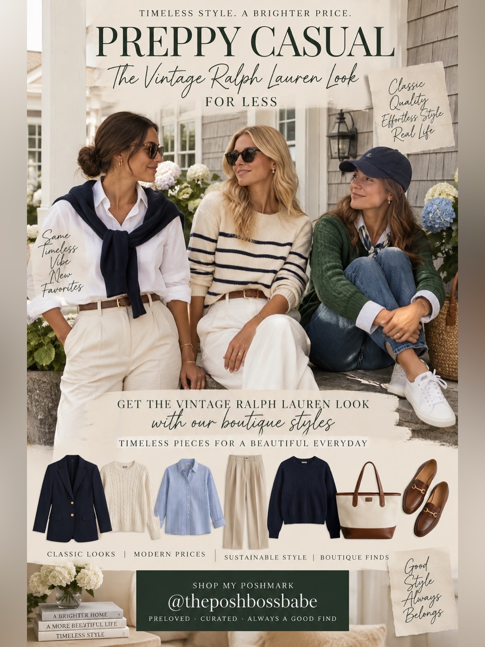 PREPPY CASUAL • TIMELESS BOUTIQUE STYLES 🤍